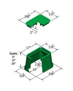 Carson 1419 Standard Regular Valve Box